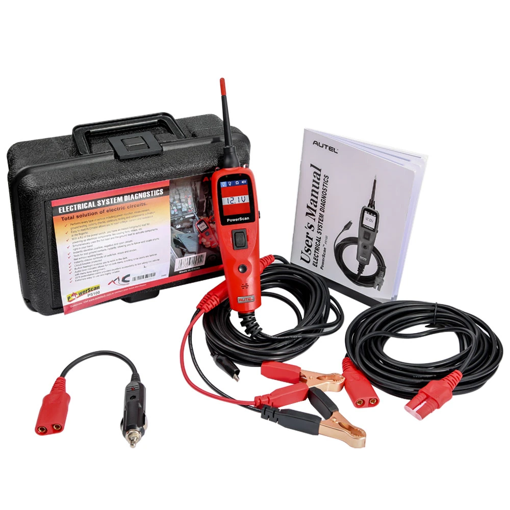 2021 Autel Powerscan PS100 Automotive Circuit Tester Power Circuit Probe Kit Electrical System Diagnostic Tool