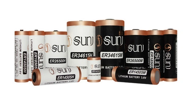 Er18505 Cylindrical Used for Consumer Electronics Non Rechargeable High Capacity 3.6V 4000mAh Lithium Battery Sunj